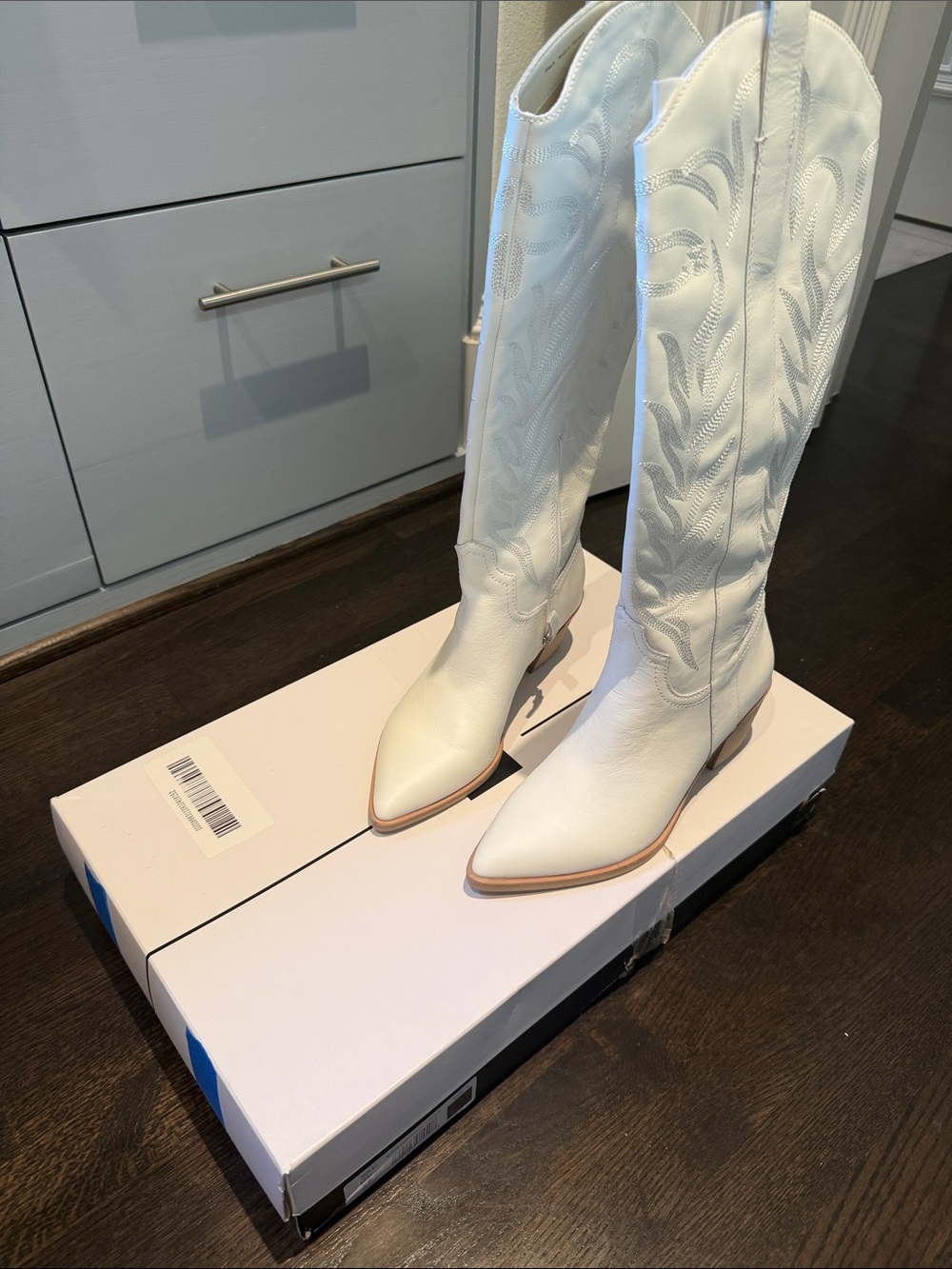 Dolce Vita Cream Soleil Western Block Heel Boot - Picture 3 of 7